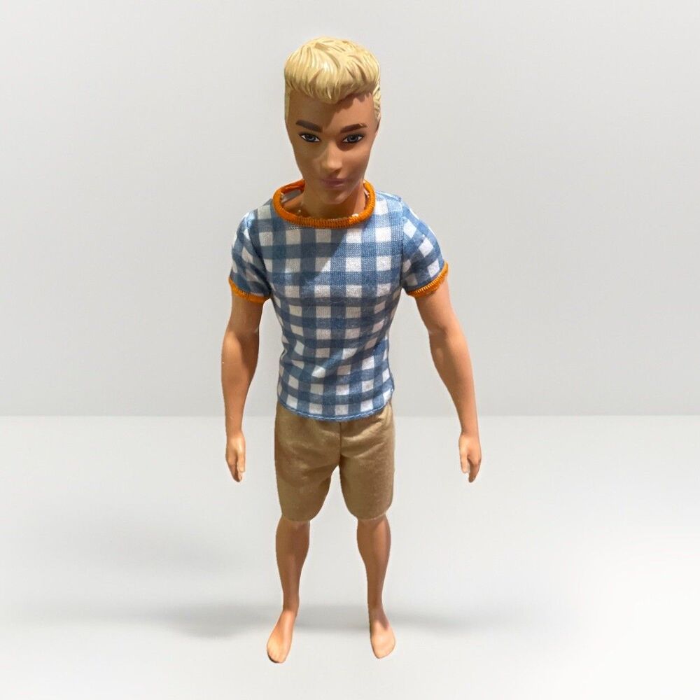 Mattel 2016 Ken Fashionista Doll GJM33 M401 Barbie Blonde Poseable Outfit